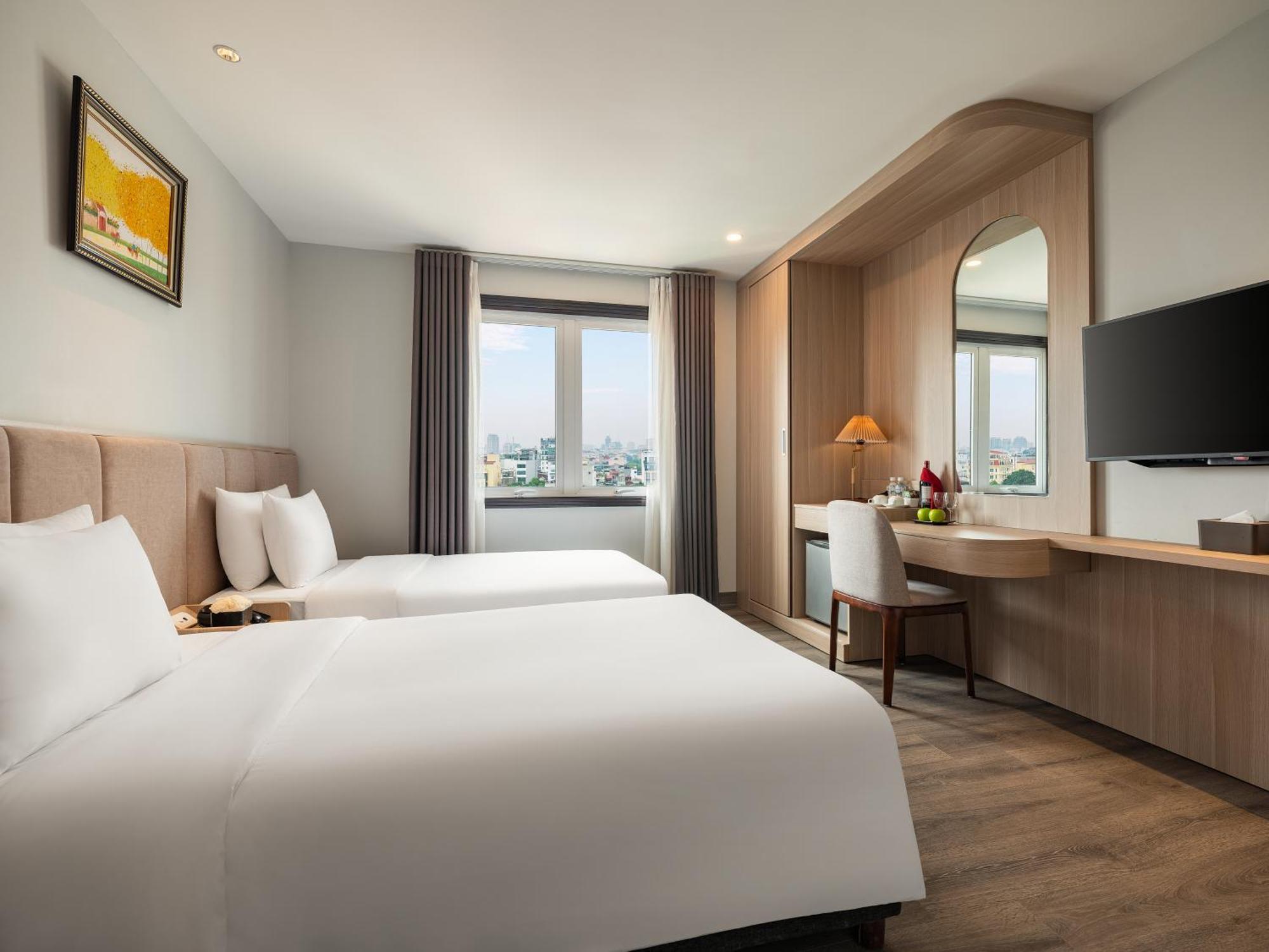 Minasi Premium Hotel Hanoi Exterior foto