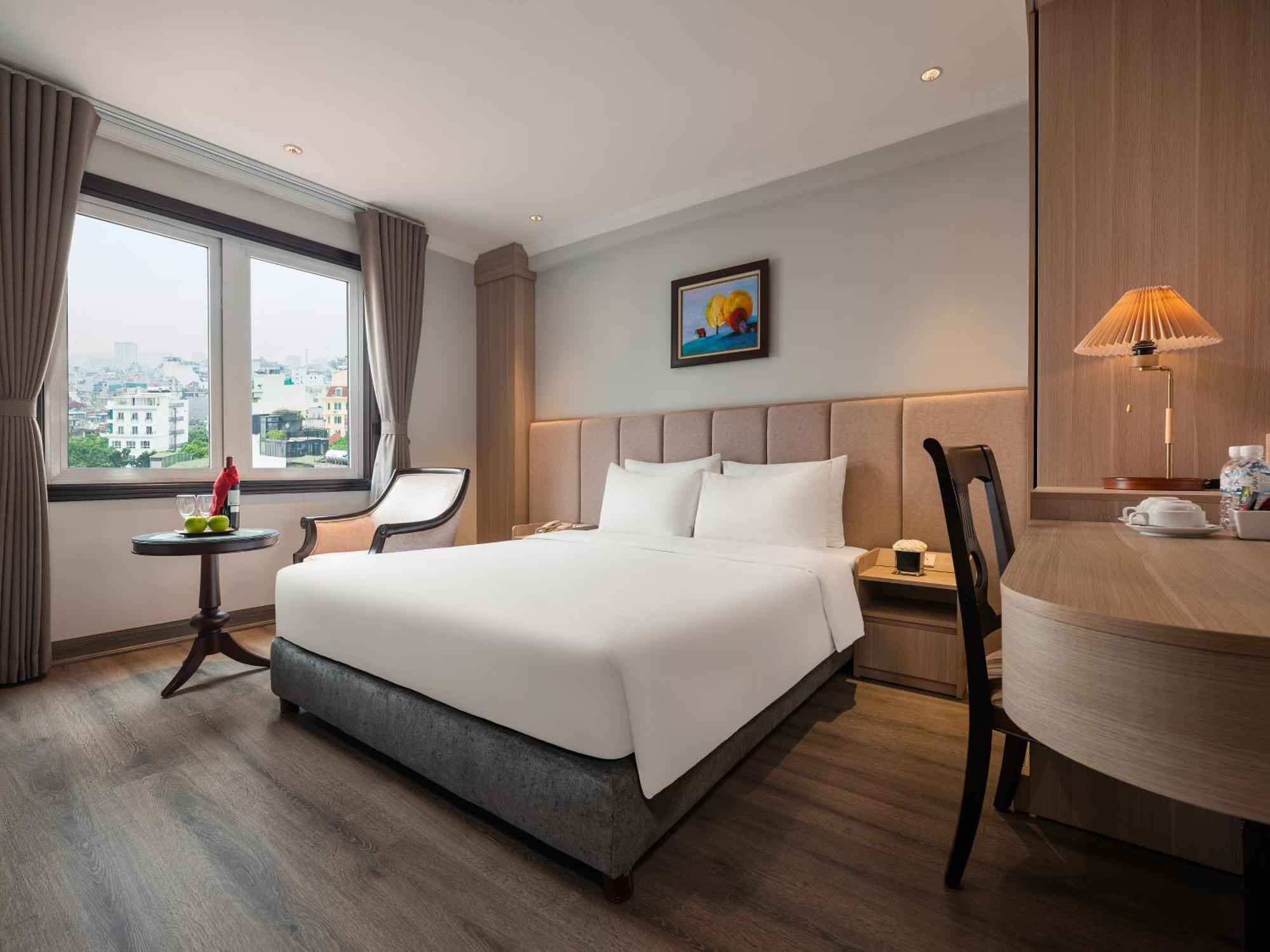 Minasi Premium Hotel Hanoi Exterior foto
